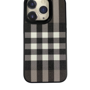 ESTUCHE TPU MAGSAFE DISEÑO BURBERRY